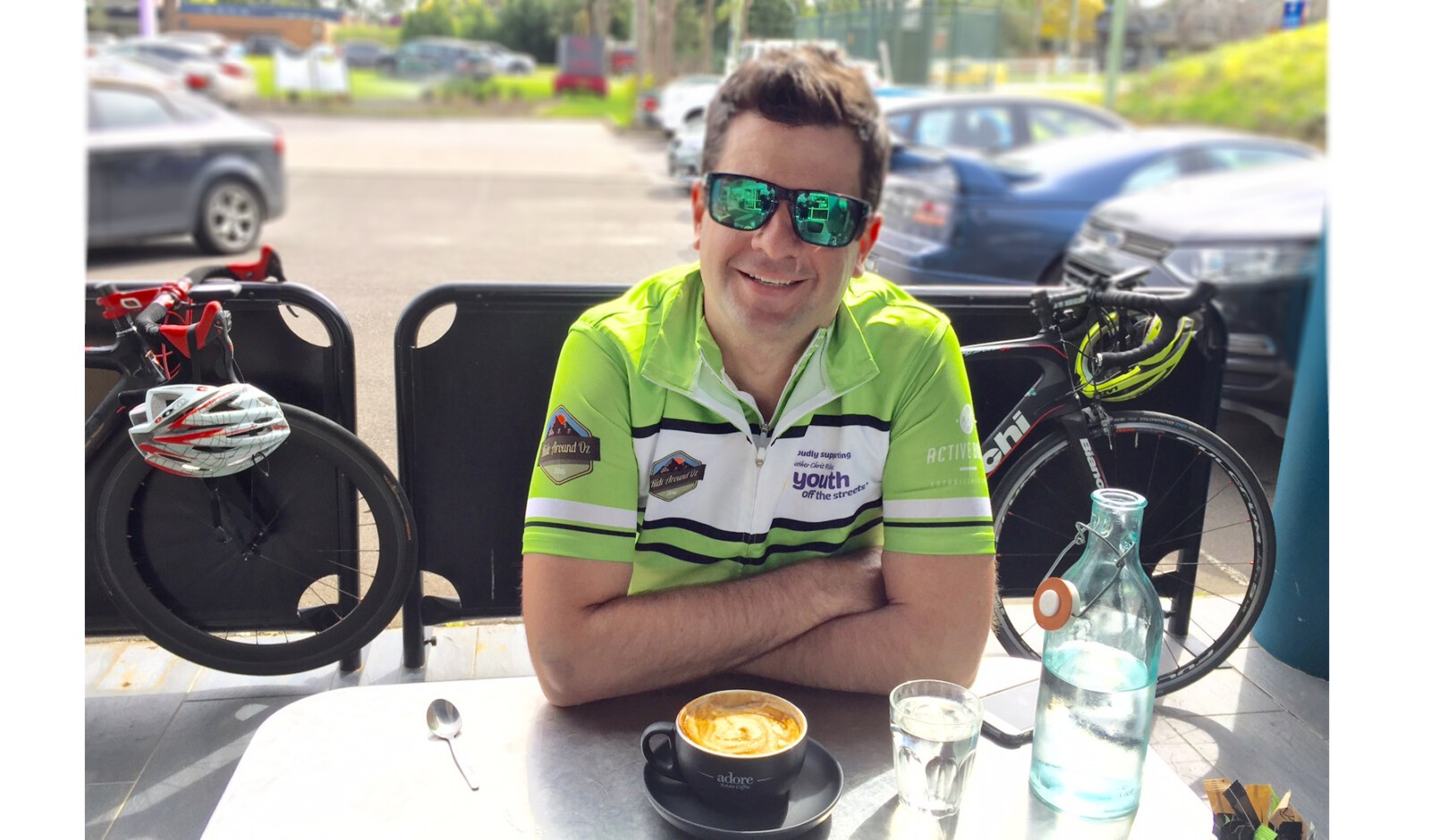 Greg and April are now in the North Queensland town of Mackay as they make their way around Australia in 79 days.